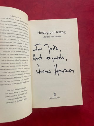 Herzog on Herzog (Signed)