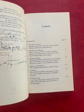 Herzog on Herzog (Signed)