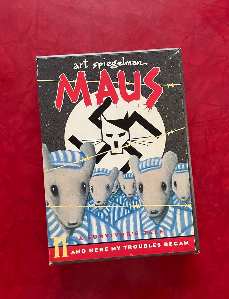 Item #2254 Maus: A Survivor's Tale Vols. I & II (First Printing). Artl Spiegelman.