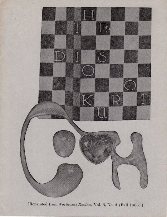 Item #228 Jess: Offprint for The Dios Kuroi. Jess Collins.