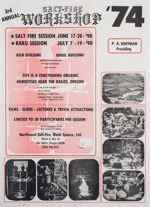 Item #241 Salt-Fire Workshop Poster (1974