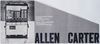 An Exhibition of Photographs By Allen Carter