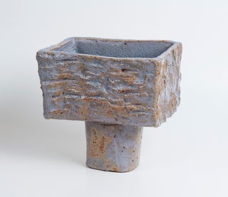 Item #397 Esther Landis Mid-Century Ikebana Vase. Esther Landis