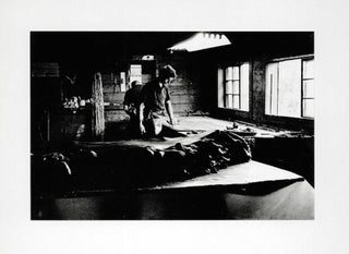 Item #416 Oregon Tannery Photograph [work table