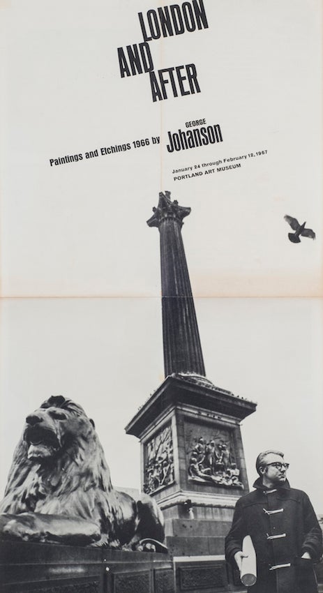 Item #459 London and After: Paintings and Etchings, 1966. George Johanson.