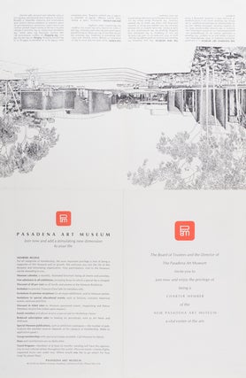 Pasadena Art Museum Brochure Set