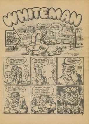 Zap Comix No. 1; with a Front Cover misprint