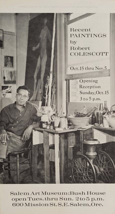 Item #565 Recent Paintings by Robert Colescott. Robert Colescott