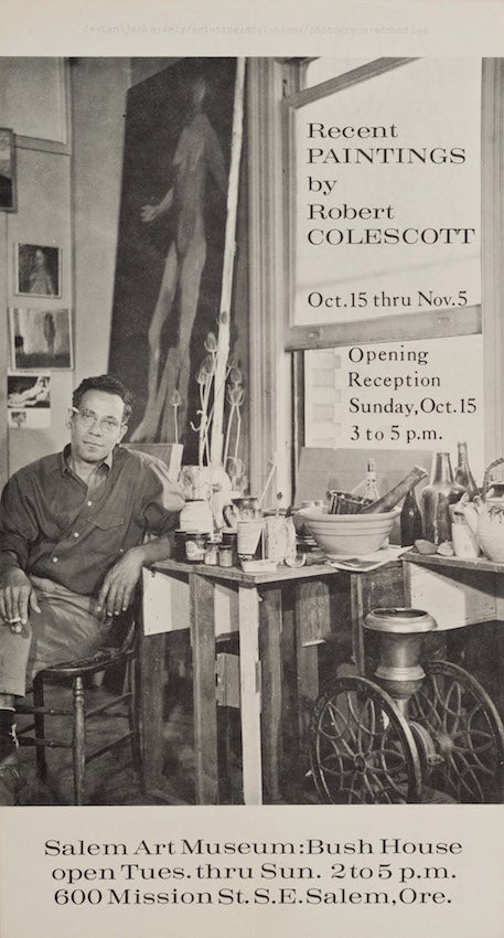 Item #565 Recent Paintings by Robert Colescott. Robert Colescott.