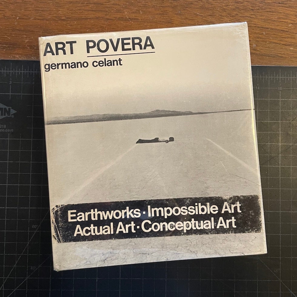 Monograph Bookwerks | Art Povera | Germano Celant | First Edition