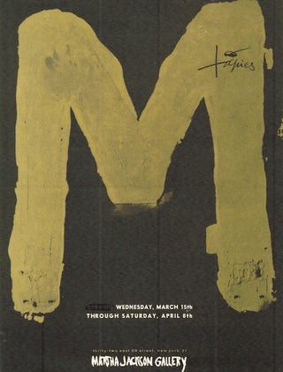 Item #626 Tàpies: Martha Jackson Gallery. Antoni Tàpies