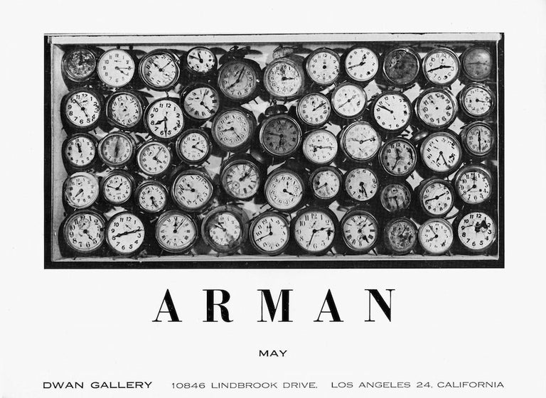 Item #633 Arman: Dwan Gallery