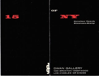 Item #634 Dwan Gallery: 15 of NY