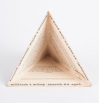 Item #639 William T. Wiley: Staempfli Gallery