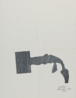 Item #68 Ray Johnson: Richard Feigen Gallery (1966). Ray Johnson