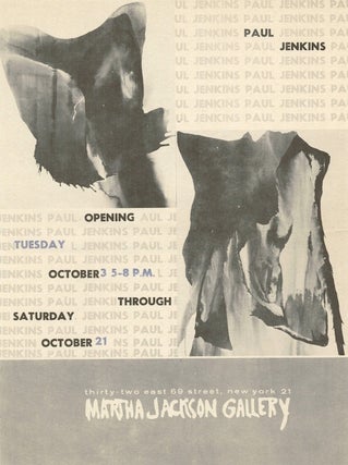 Item #694 Paul Jenkins: Martha Jackson Gallery
