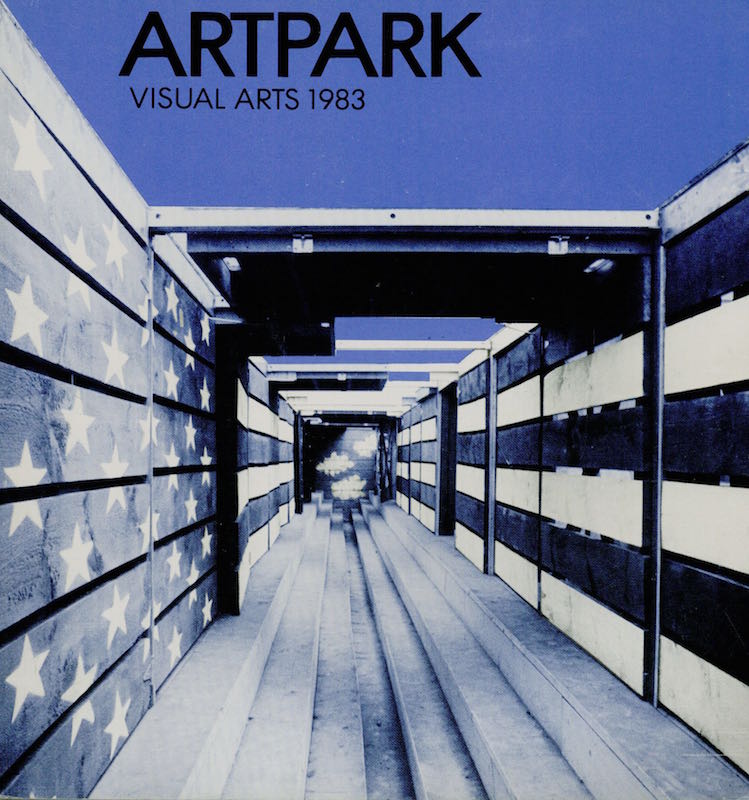 Item #817 Artpark: Visual Arts 1983. William Zimmer.