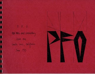 Item #926 P.F.O.: New Music, Issues 1-4. Daniel Wolf, Jonathan Segel