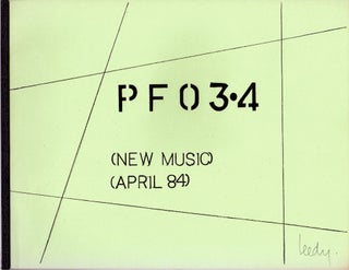 P.F.O.: New Music, Issues 1-4