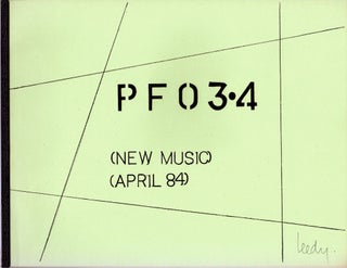 P.F.O.: New Music, Issues 1-4